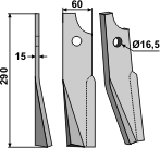 BL5411 Rotorzinken, linke Ausführung - passend für Kuhn	523592