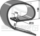 BL28734 Blattfeder - 150 x 12