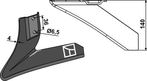 Winkelmesser - links