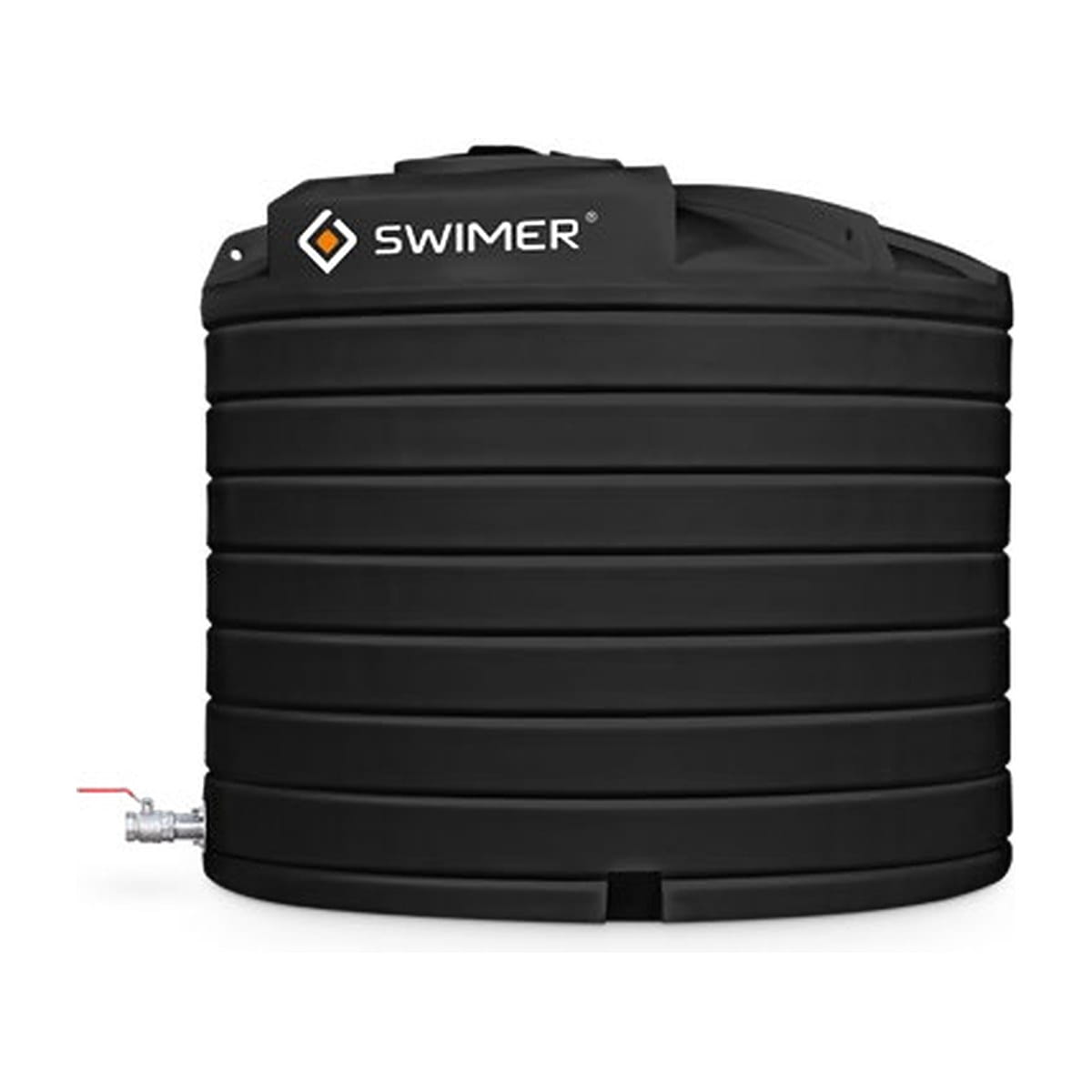 Wasserbehälter, Schwarz, Schwimmbecken, Aquarien-/Wasserspeicher, Auffangbehälter