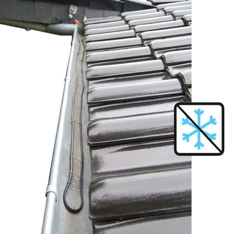 Dachrinnen Heizkabel 10m - 160 Watt
