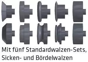 Elmag Manuelle Sickenmaschine AK 1,2 mm
