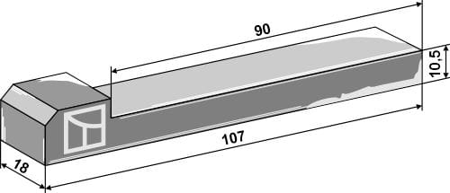 BL12943 Nasenkeil - 694506