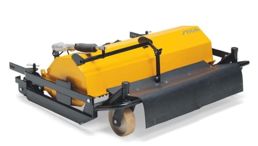 Stiga EL Park 2 + 4WD front scarifier - 92 cm working width / working height electrically adjustable