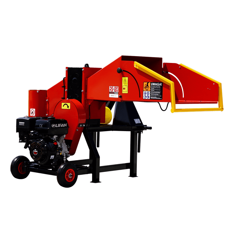 Holzhacker RS120 Benzinmotor + Zapfwelle