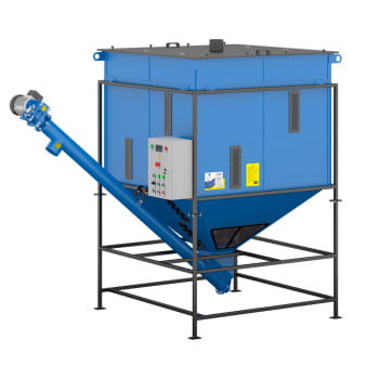 Dosing hopper / screw conveyor with dosing hopper - 2.5m³