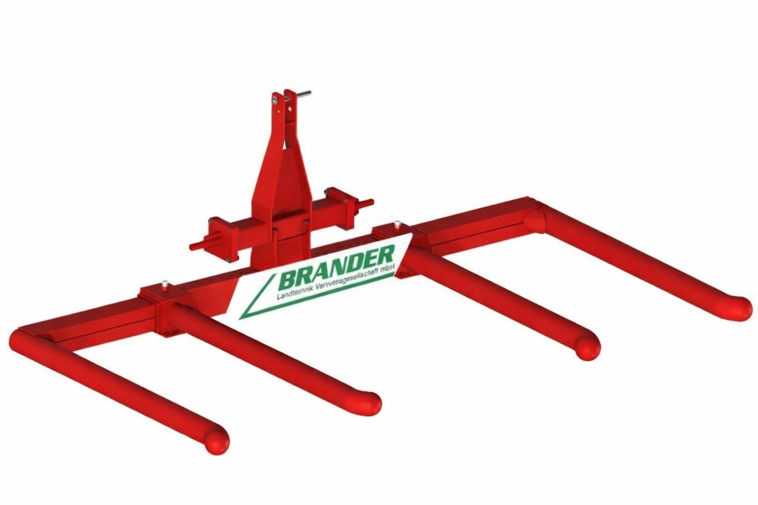 Doppel Ballenhebegabel Kat. 2 – 2 Ballen bis 1400 kg | verstellbar