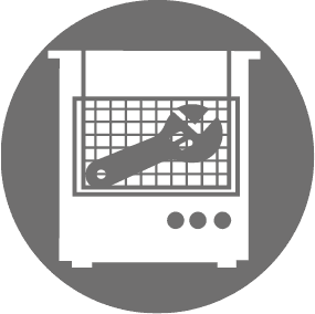 IBS special cleaner WAS 20.100 (ultrasonic cleaner), 1,000 litre IBC