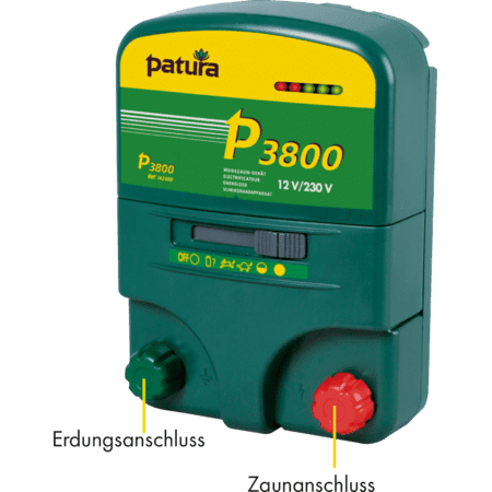 Patura Weidezaungerät Kombi 12V / 230V - P3800