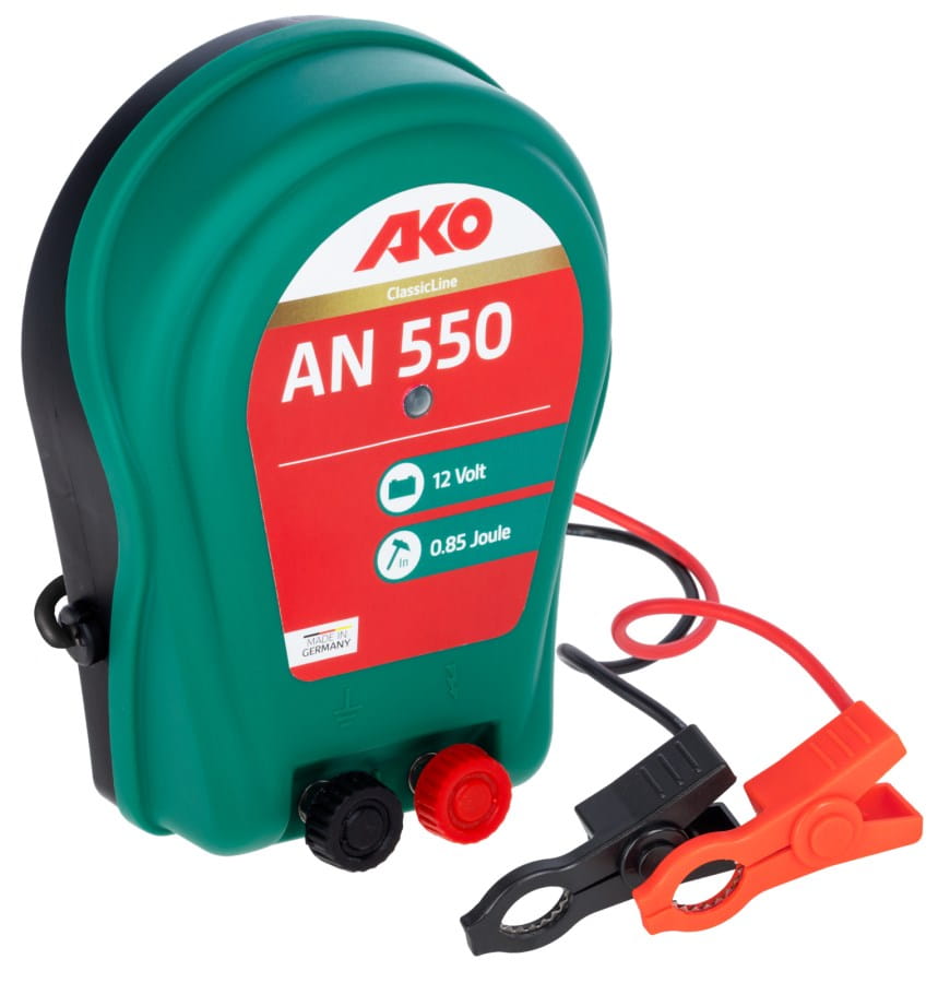 AKO Compact Power AN 550 – 12V Weidezaungerät für Pferde, Rinder & mobile Weidezäune