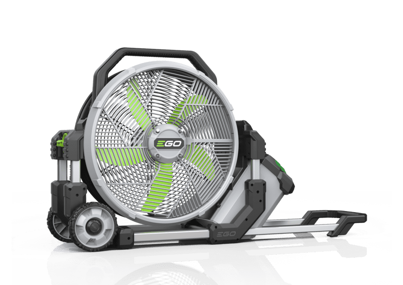 EGO Ventilator mit Sprühnebelfunktion