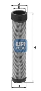 BL27.552.00 UFI Filter 27.552.00 Luftfilterelement