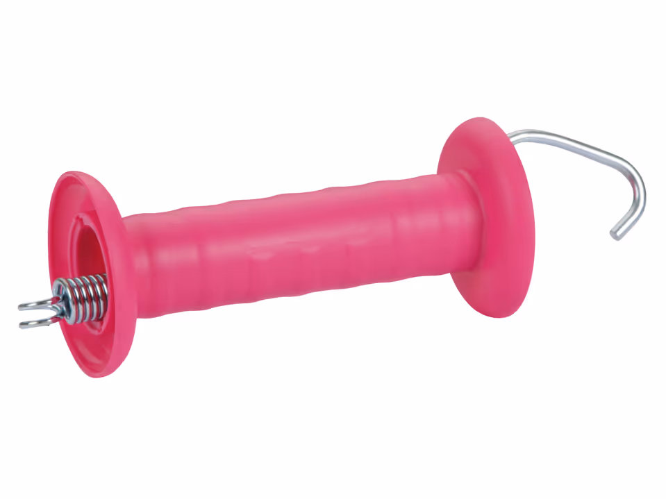 5x Torgriff offen mit Haken, pink