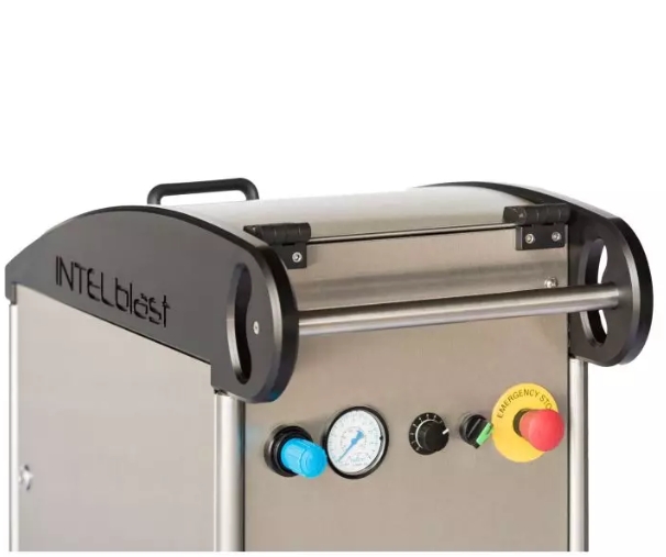 Dry ice blasting system 2–16 bar | 25 kg | 7 m hose | 20–90 kg/h | Professional unit