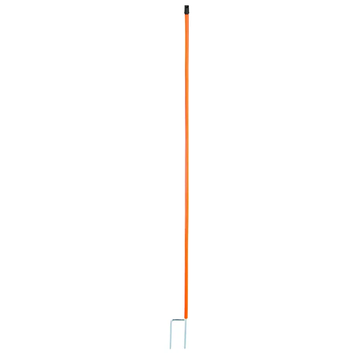 Replacement post, yellow, 90 cm, double spike