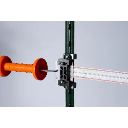 2x Patura Breitband-Zug- und Eckisolator für T-Pfosten