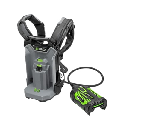 EGO backpack carrier for handheld batteries