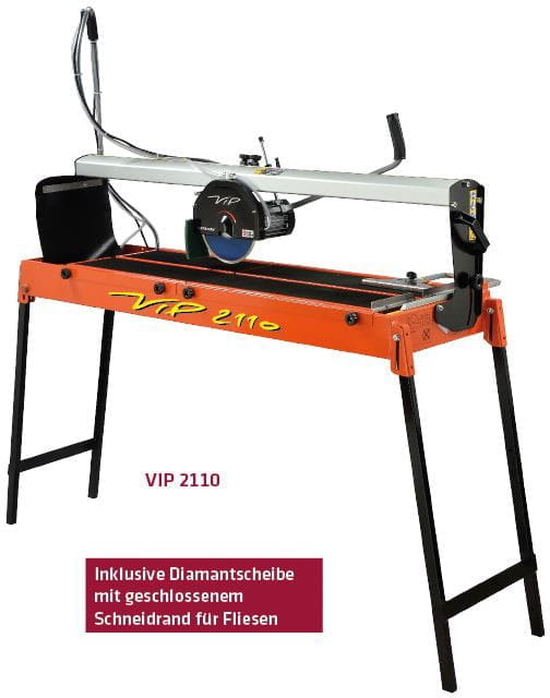 Tile cutting machine model VIP 2110