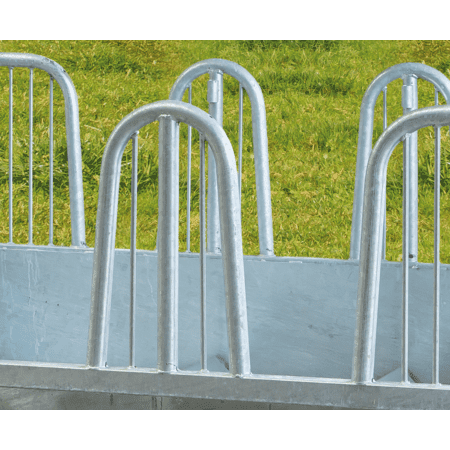 Patura Viereckraufe Compact -  mit Sicherheits-Palisadenfressgittern