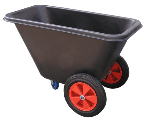 EMP 220L transport trolley for calves - raised