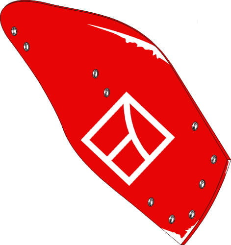 BL30818 Streichblech-Hinterteil 14-20“ R - passend zu Kverneland KK07329094