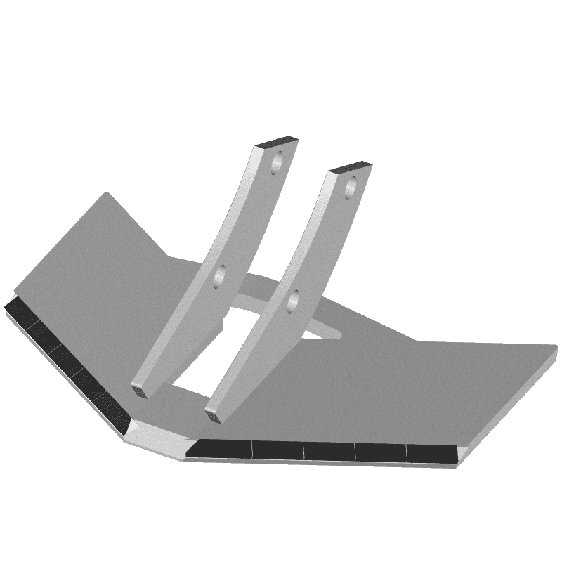 BL40020 AC Flügelschar Hartmetall - passend zu Kverneland A133204701