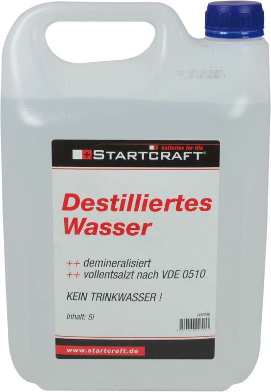 Startcraft distilled water - 5L