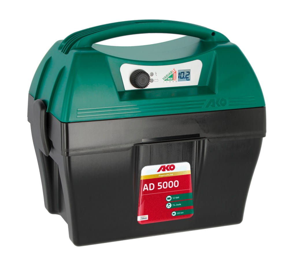 AKO Mobil Power AD 5000 digital – Ultrastarkes 12V Profi Weidezaungerät für extreme Einsätze