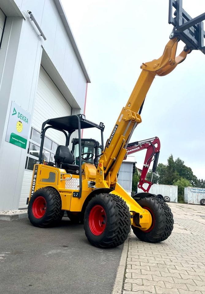 Knikmops Radlader mieten BL13361 Knikmops Radlader mieten
