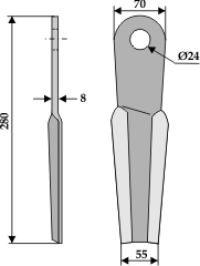 BL3786 Schlegel li. für Doppstadt