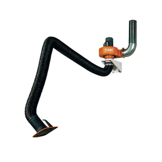 BL41876 Abluftset mit Absaugarm 3m in Schlauchausf. Länge: 3m, Ø 150 mm~ (ohne Filter)~Ventilator 2.000 m³/h