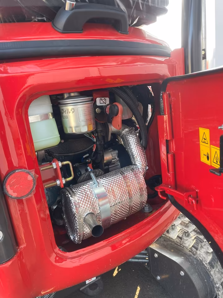 Rhinoceros XN13 Minibagger – Kubota Motor, Schnellwechsler & Baggerdaumen
