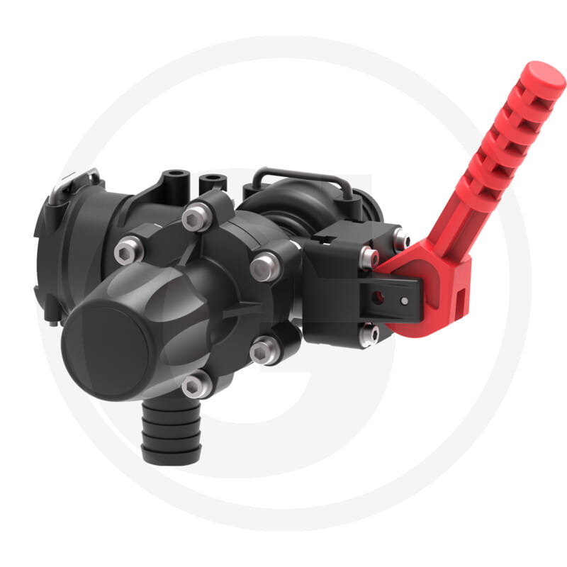 ARAG main switching valve series 471 manual, with adjustable pressure relief valve