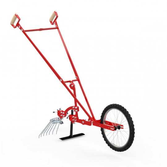 Set of 7 tines for harrows - heavy tines