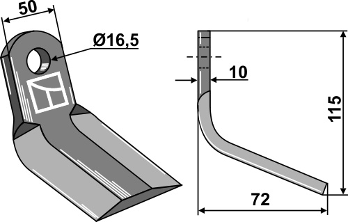 Y- Knife 115 for M.E.A.A.T