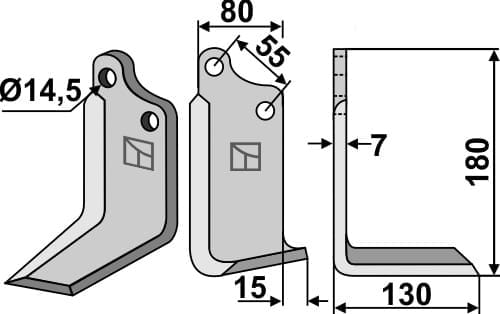 BL6259 Fräsmesser SIM-06R