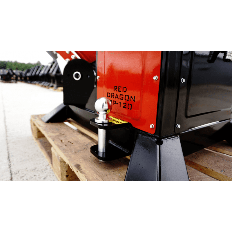 Remet CNC Wood Chipper RP120 PTO | RED DRAGON Professional Wood Shredder