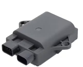 electricaler Anschluss, 2-poliger Stecker, graue Gehäuse, abdichteter Stecker, IP-bewerteter Steckverbinder