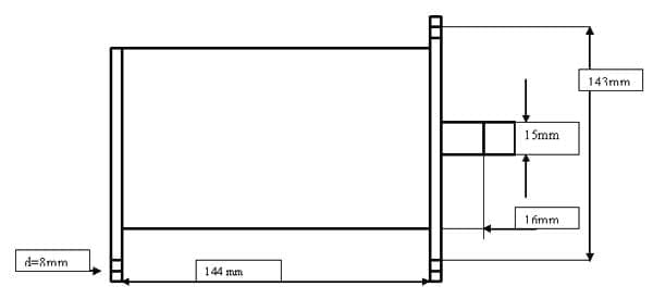 Lichtmaschine Gleichstrom 14V / 11A