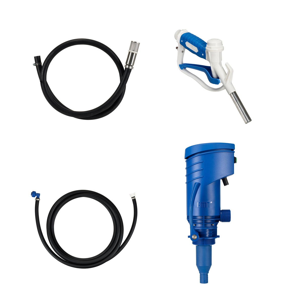 Pressol PREMAxx AdBlue® Pumpenset 48 l/min für Fass – 230V AdBlue® Fasspumpe mit Zapfventil & 4 m Schlauch