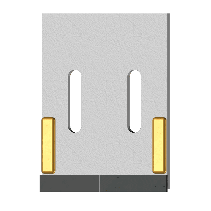 BL40819 ABSTREIFER passend für KONGSKILDE 74966861201 - Breite: 95 mm
