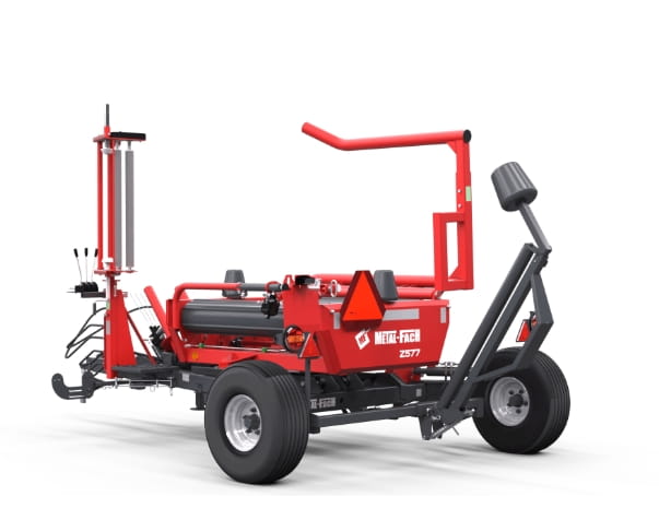 Metalfach Z577 Self-Loading Bale Wrapper | Side Loading | Hydraulic & Automatic