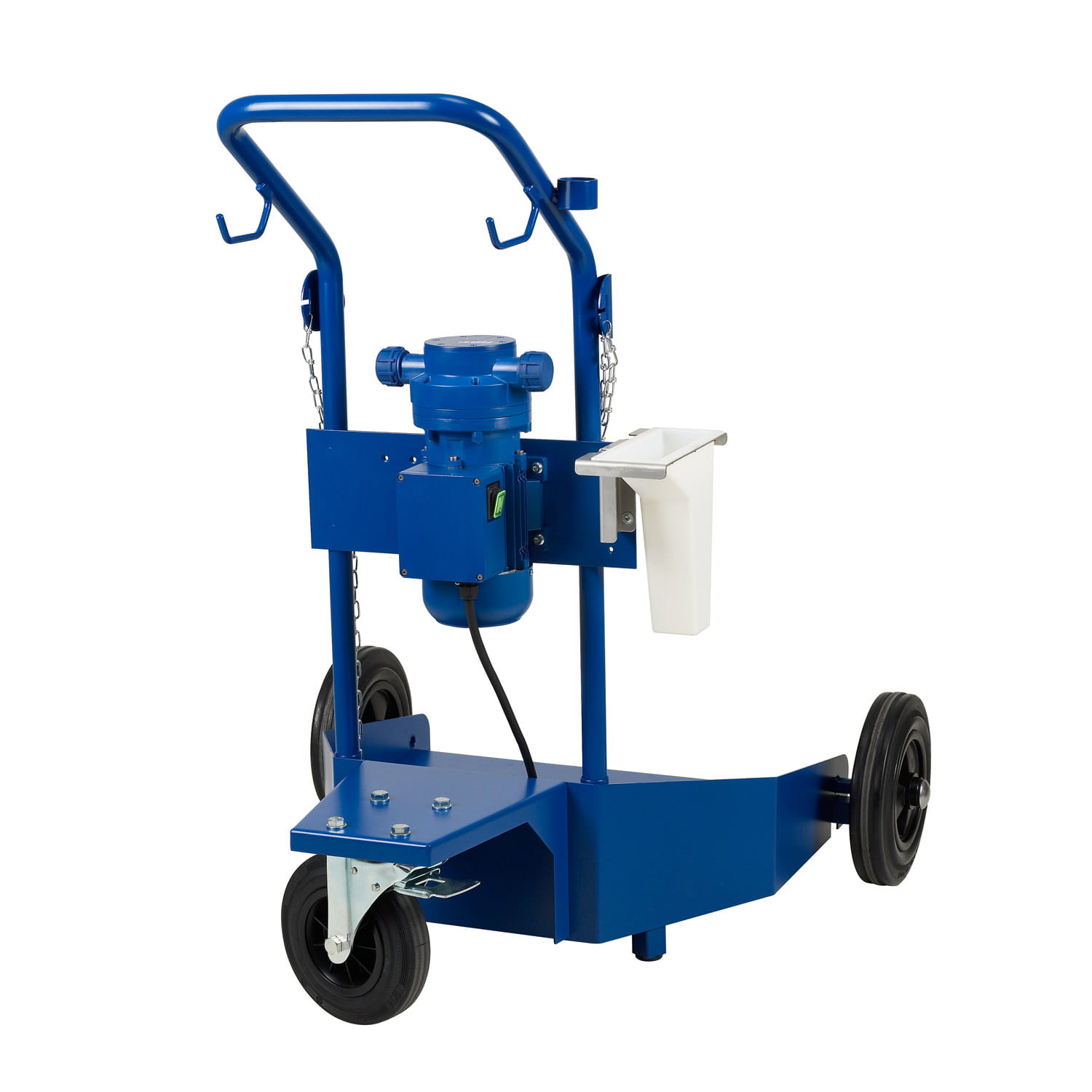 Pressol AdBlue® Trolley 200L mit Digitalzähler & Elaflex Zapfventil – Mobile DEF Befüllstation 230V
