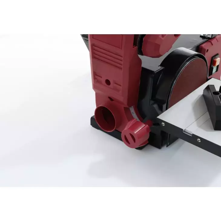 ELMAG Combination Sander - 230 V | Belt & Disc Sander with Polishing Attachment