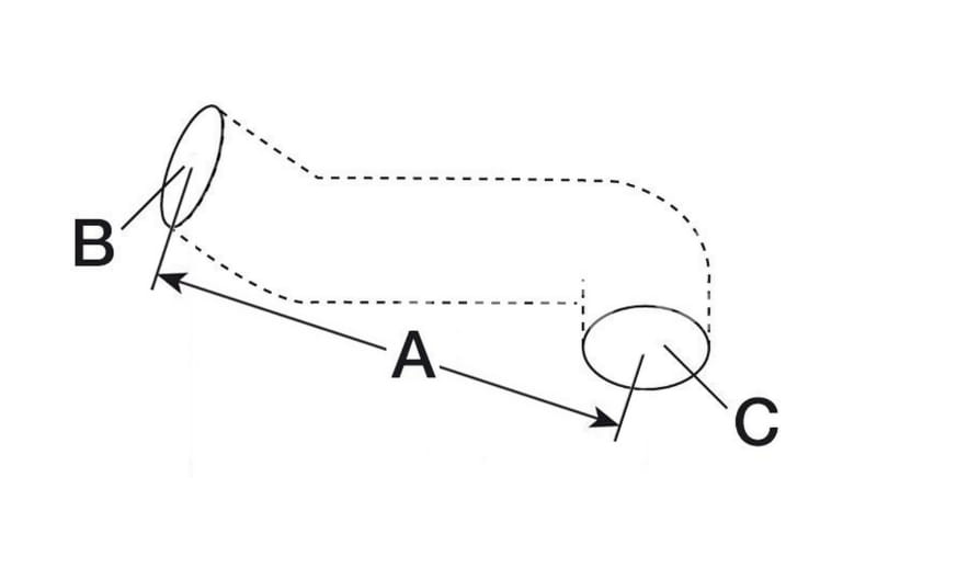 Upper radiator hose - suitable for Case 84352746, 82030133