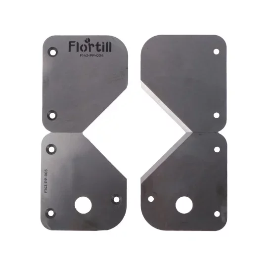 Pack of 4 replacement blades for flower cutters