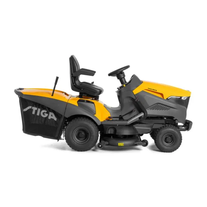 STIGA Estate 9102 W Rasentraktor – 102 cm – 24,6 PS Honda GXV 630 – Mulchkit, Anhängerkupplung & Ladegerät inklusive