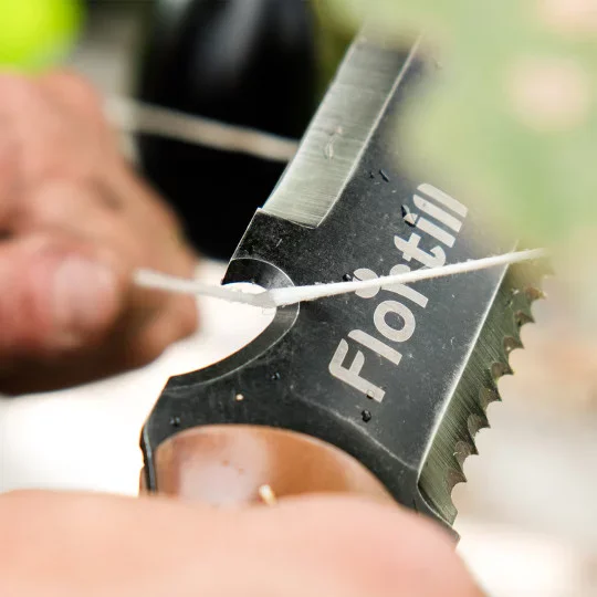 Hori Hori Messer mit Holzgriff & Lederscheide – Vielseitiges Gartenmesser aus Kohlenstoffstahl