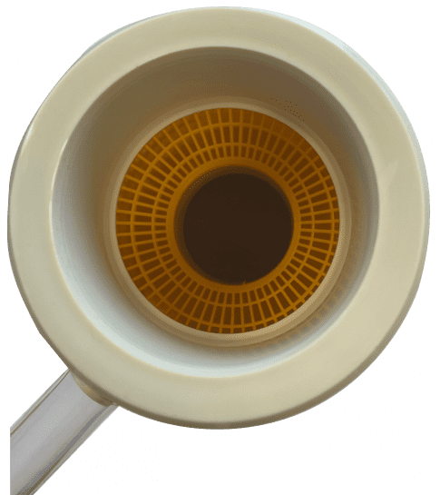 EMP Regenwasser-Fallrohrfilter DN 80/100 mit Überlaufschutz & integriertem Filtersystem