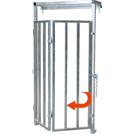 BLP302308 Patura Fangkorb einflügelig - für Behandlungsstände A3500 / A4000 / A8000